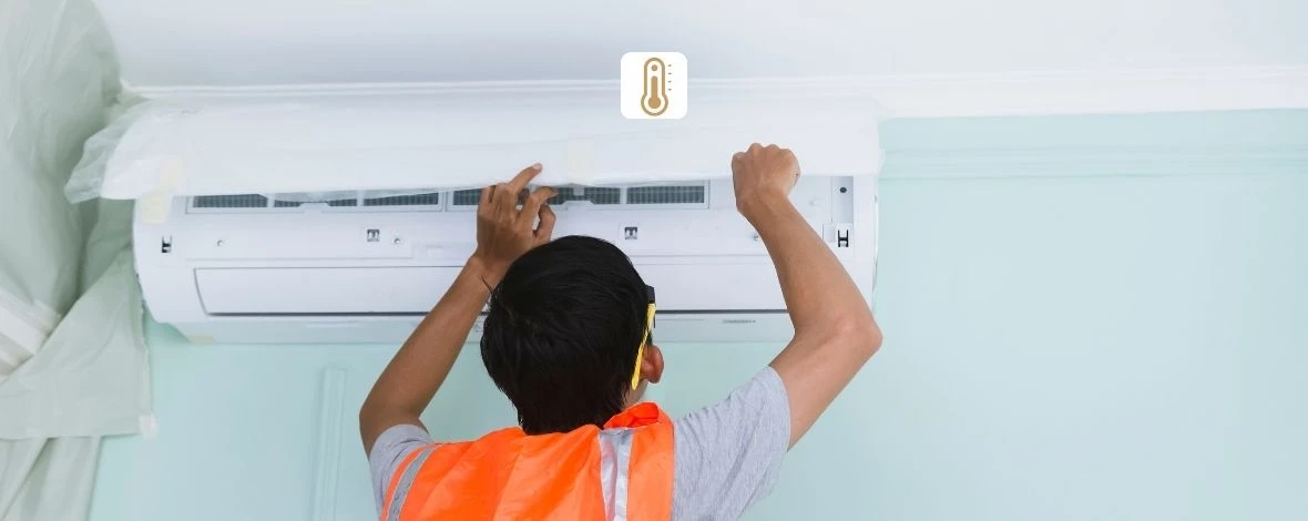 Installation d'une climatisation